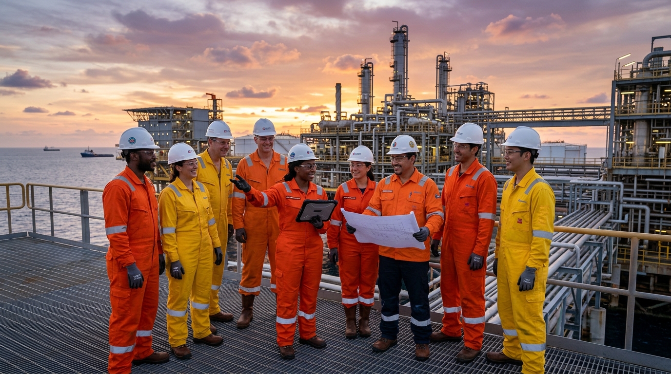 Isatta Services Limited Multi-Discipline Engineering Team at Energy Facility