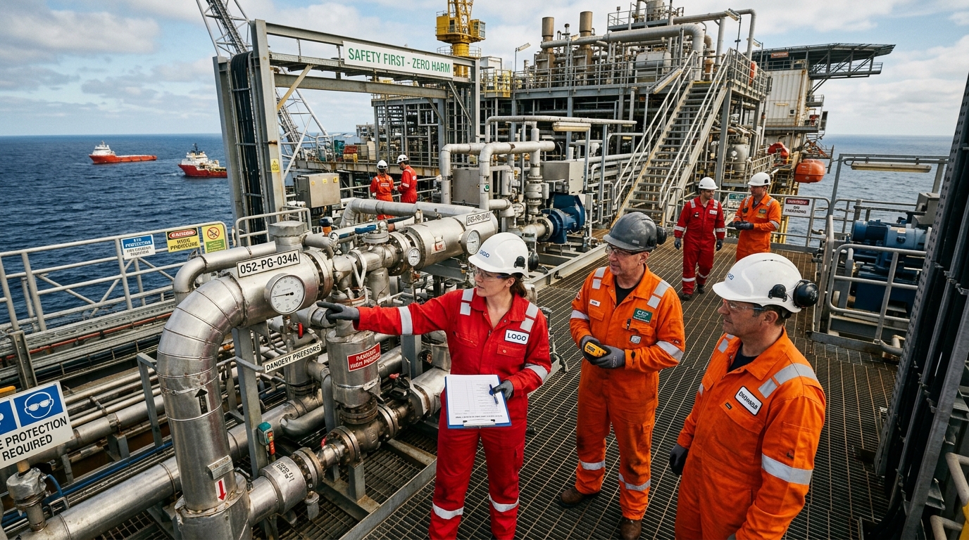 Offshore Safety Engineers Zero Harm HSE Inspection